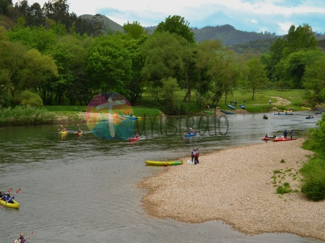 Descenso del Sella con Canoas Ribadesella