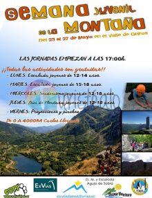 Iª Jornadas de Montaña Juveniles en el Valle de Quirós