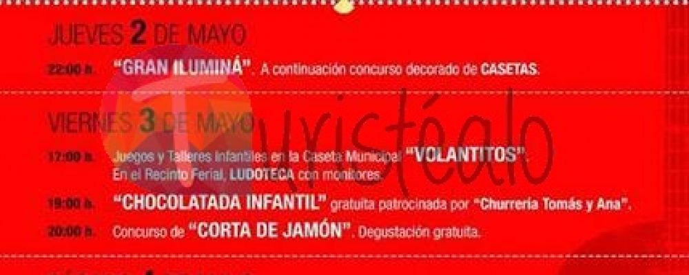 Feria de abril en Infiesto 2019